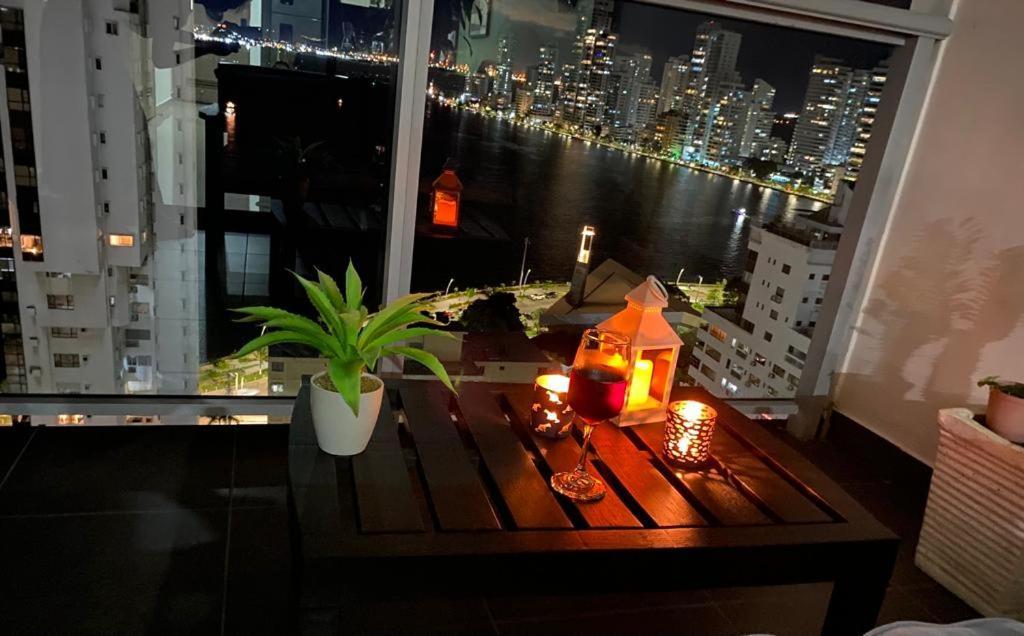 Lujoso Apartamento En Bocagrande Cartagena Eksteriør bilde